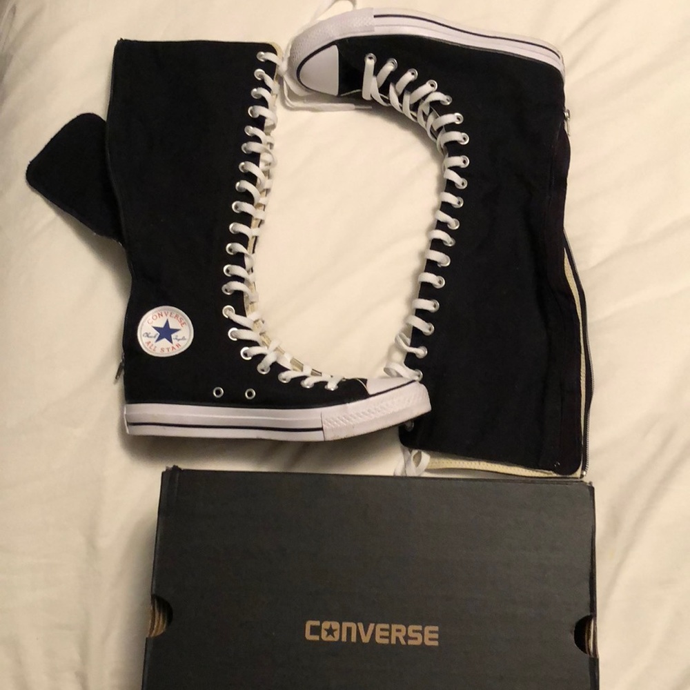 Knee high chuck Taylor’s